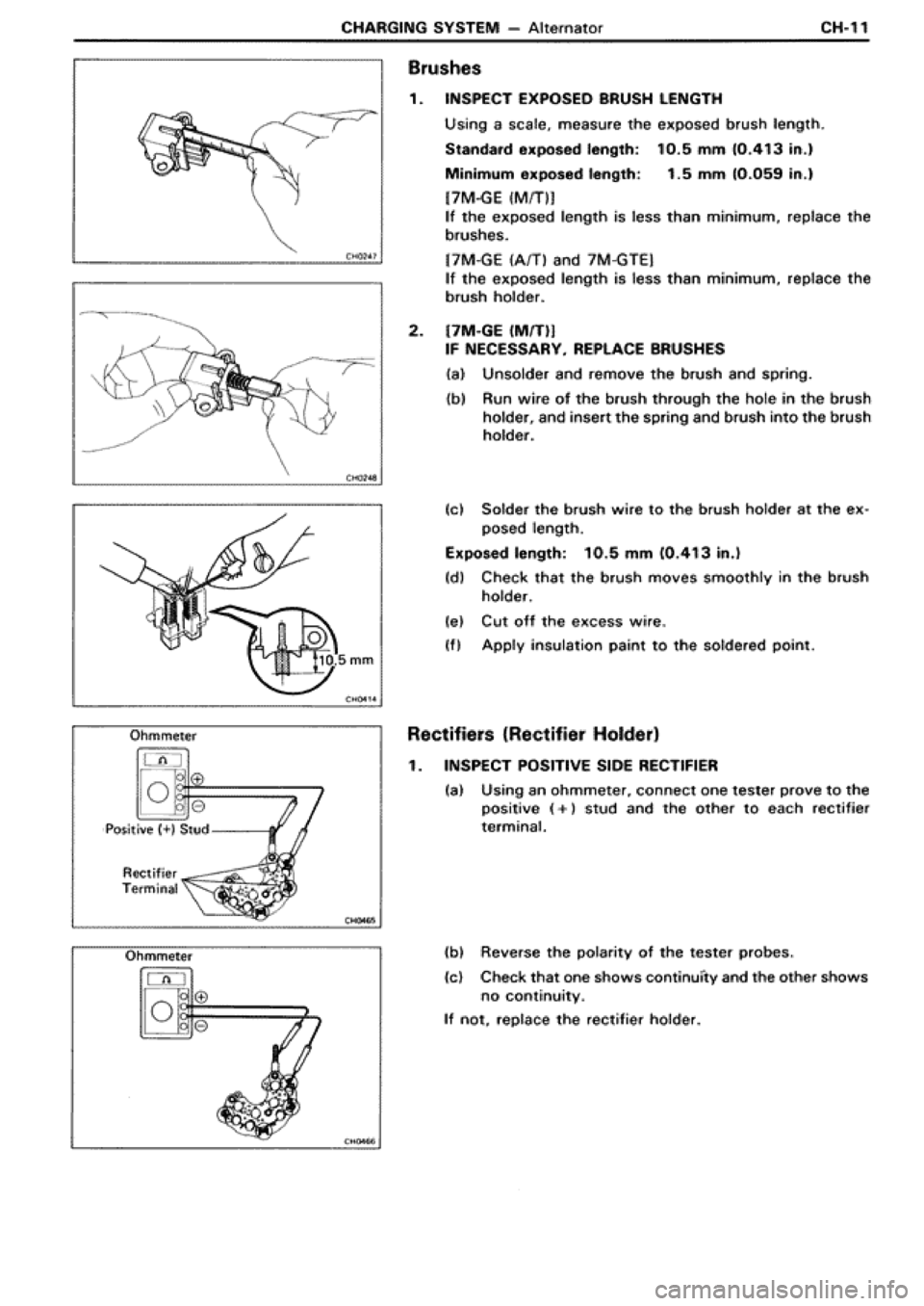 TOYOTA SUPRA 1990 3.G Workshop Manual 