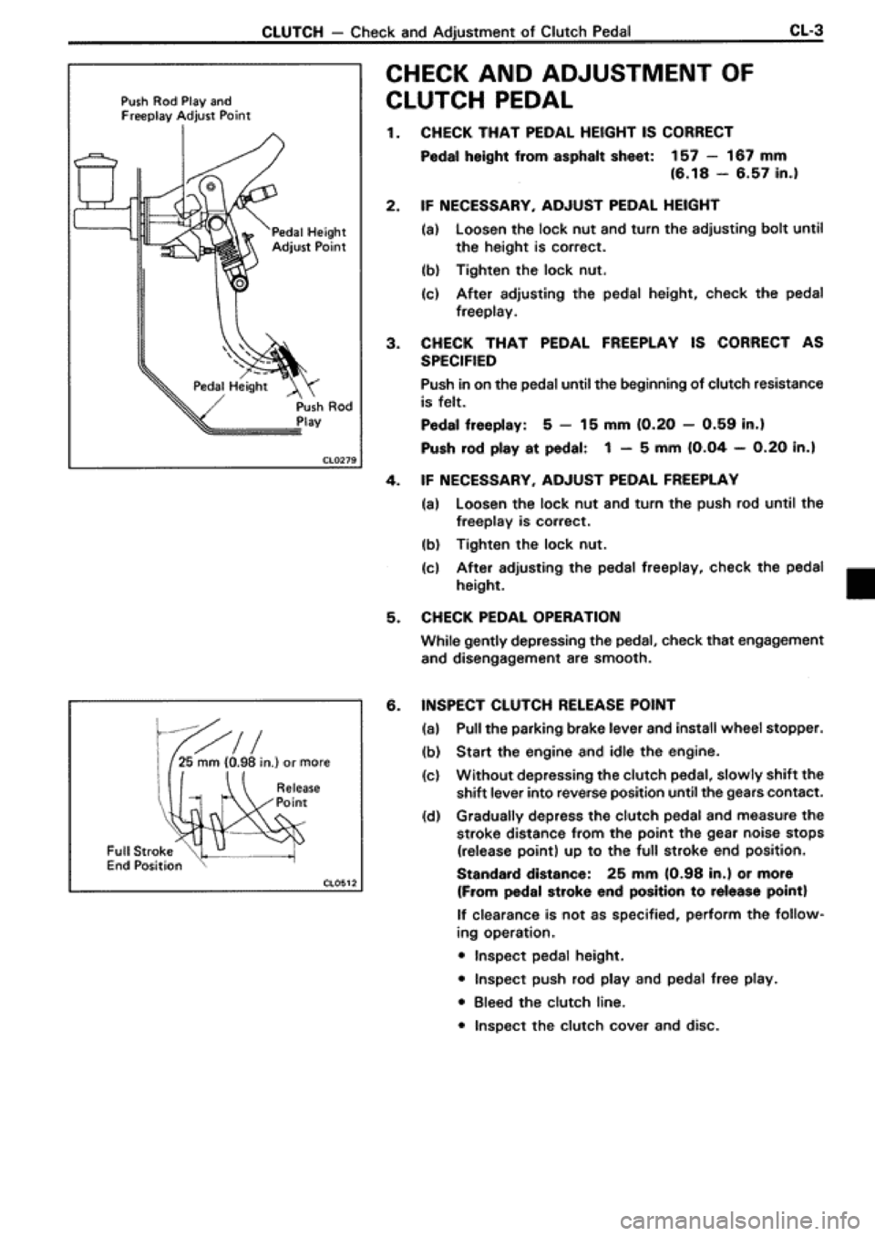 TOYOTA SUPRA 1990 3.G Workshop Manual 