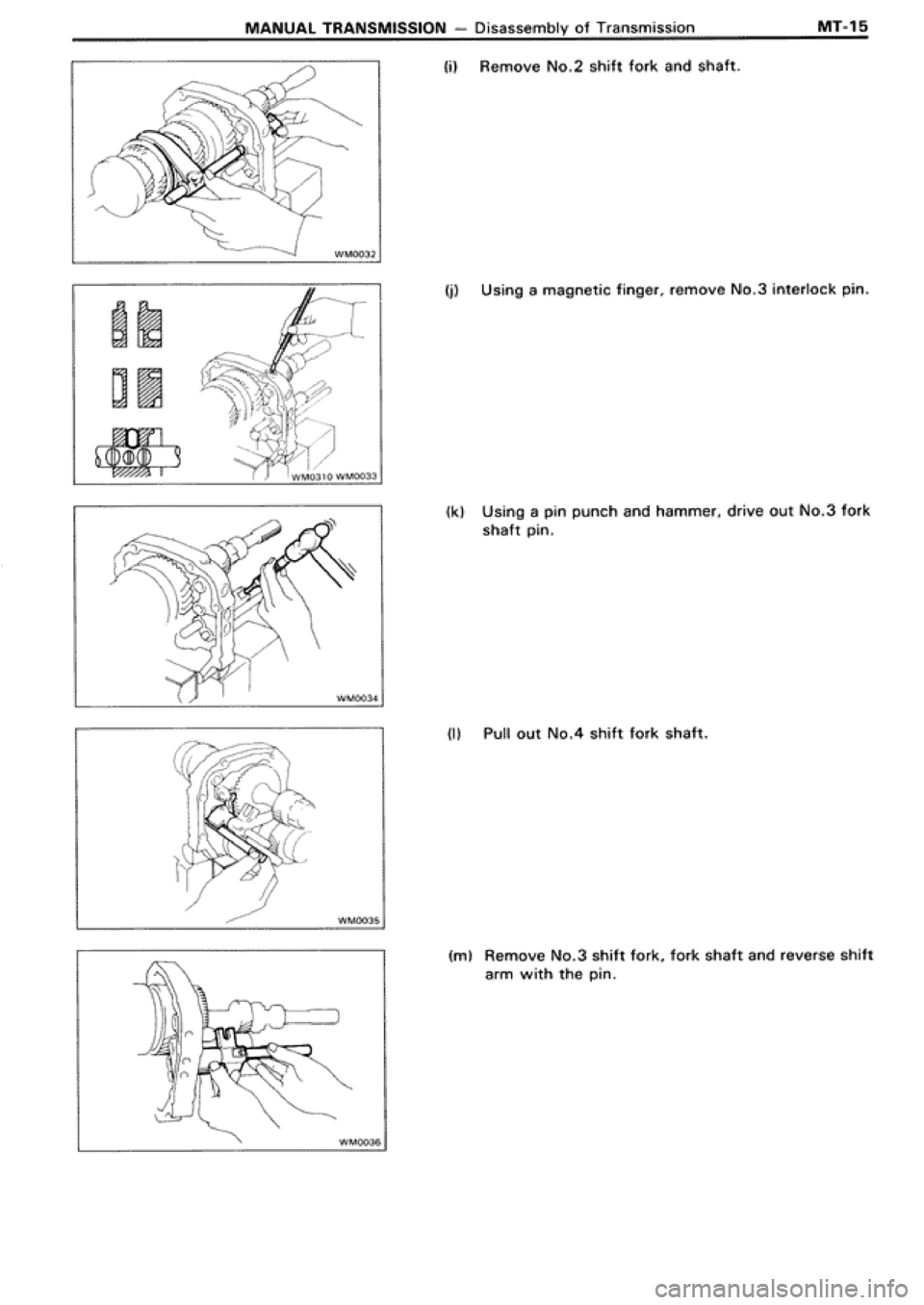 TOYOTA SUPRA 1990 3.G Workshop Manual 