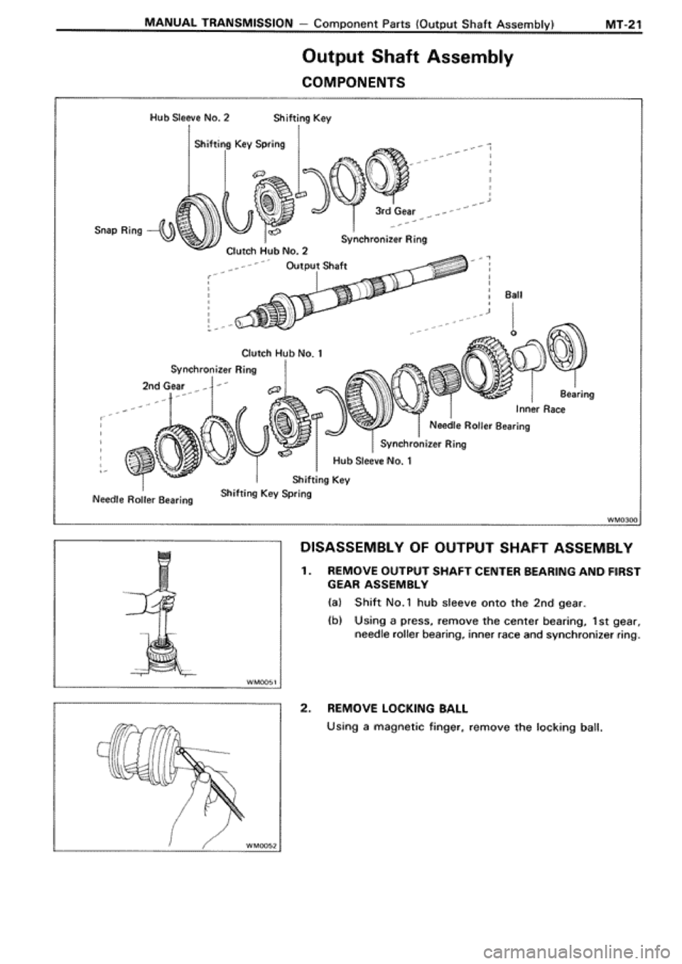 TOYOTA SUPRA 1990 3.G Workshop Manual 