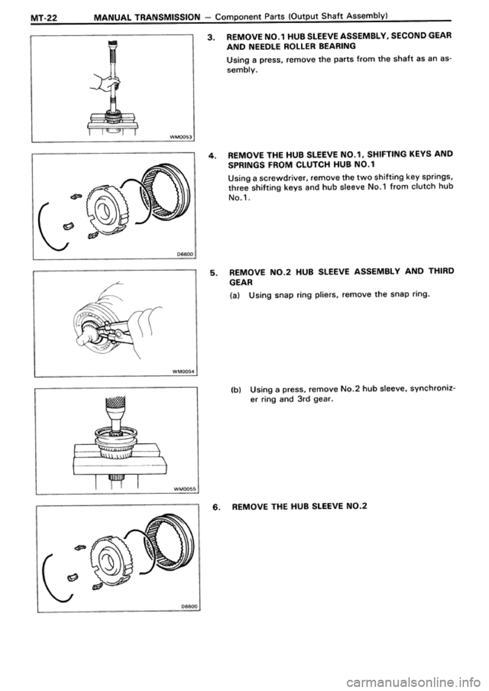 TOYOTA SUPRA 1990 3.G Workshop Manual 