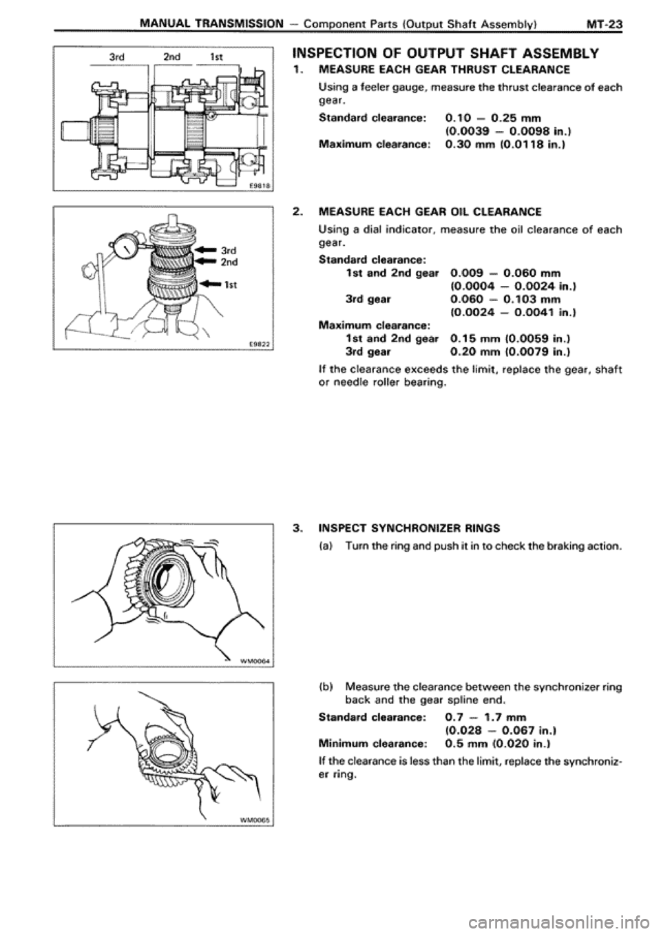 TOYOTA SUPRA 1990 3.G Workshop Manual 