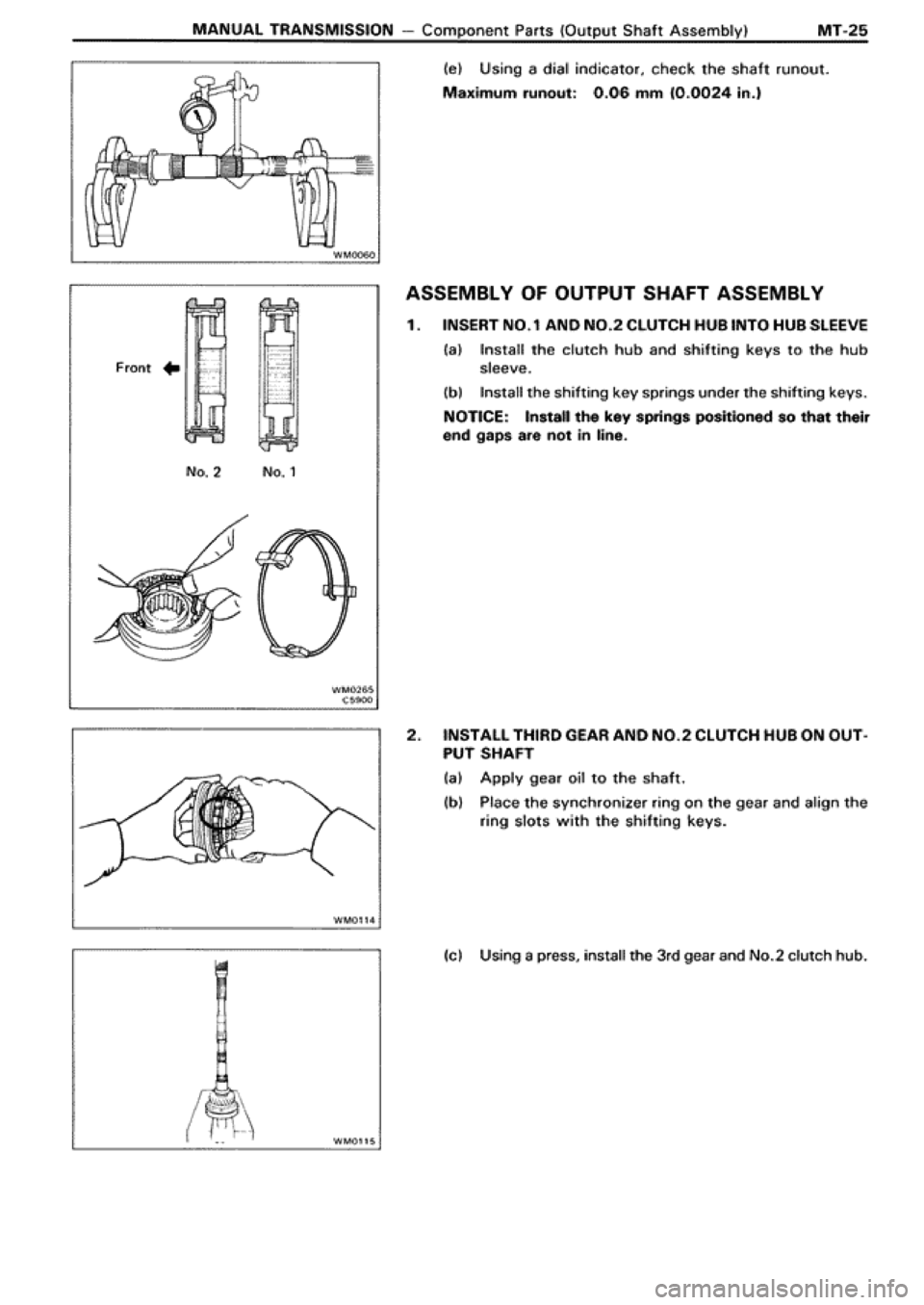 TOYOTA SUPRA 1990 3.G Workshop Manual 