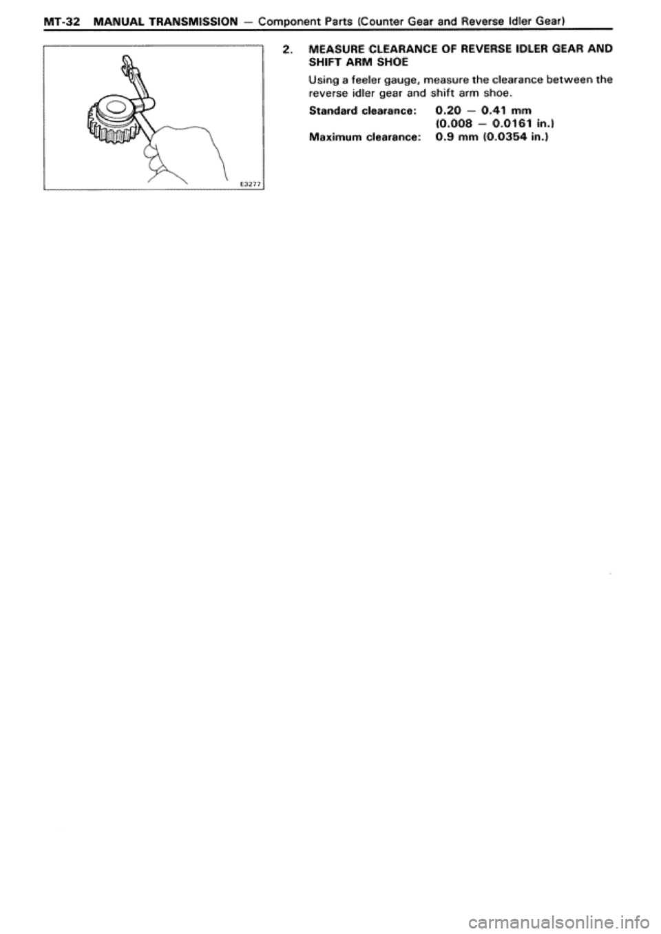 TOYOTA SUPRA 1990 3.G Workshop Manual 