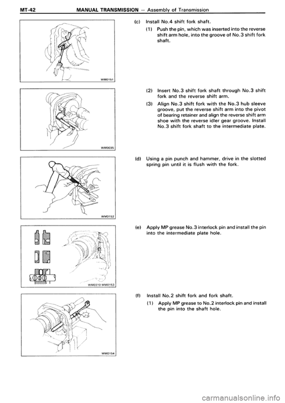 TOYOTA SUPRA 1990 3.G Workshop Manual 