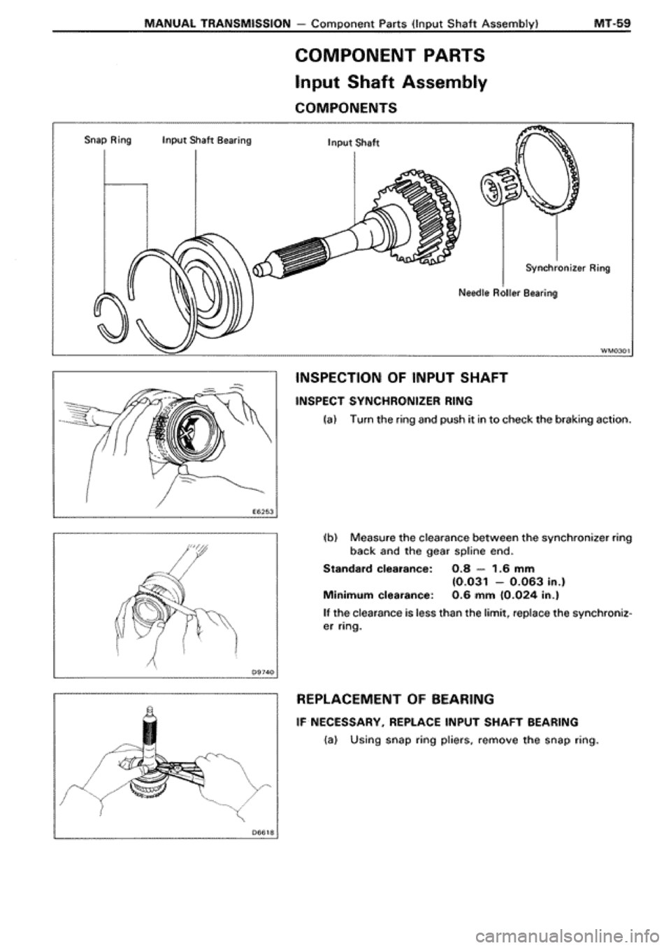 TOYOTA SUPRA 1990 3.G Workshop Manual 