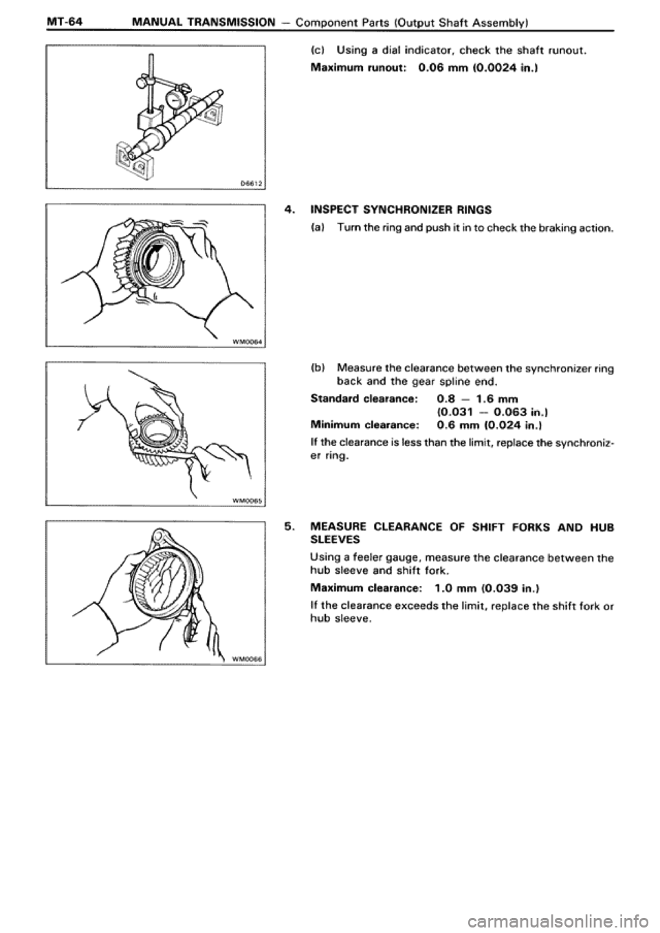 TOYOTA SUPRA 1990 3.G Workshop Manual 