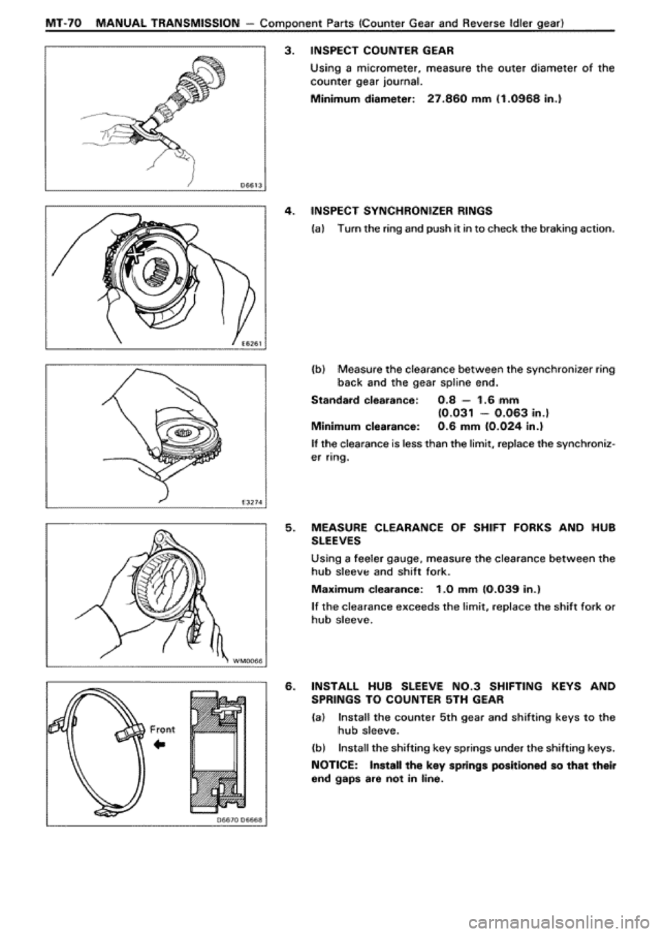 TOYOTA SUPRA 1990 3.G Workshop Manual 