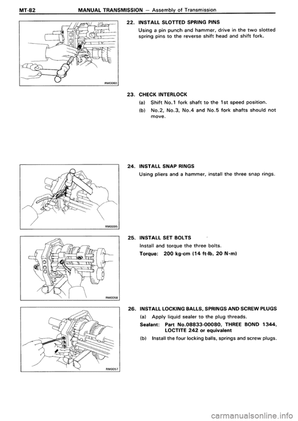 TOYOTA SUPRA 1990 3.G Workshop Manual 