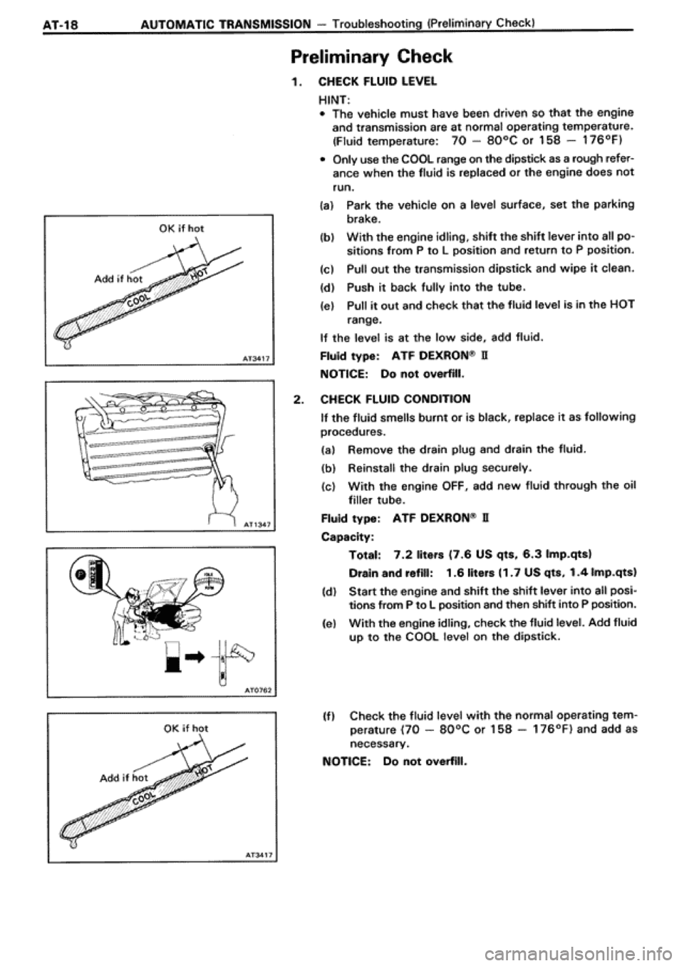TOYOTA SUPRA 1990 3.G Workshop Manual 