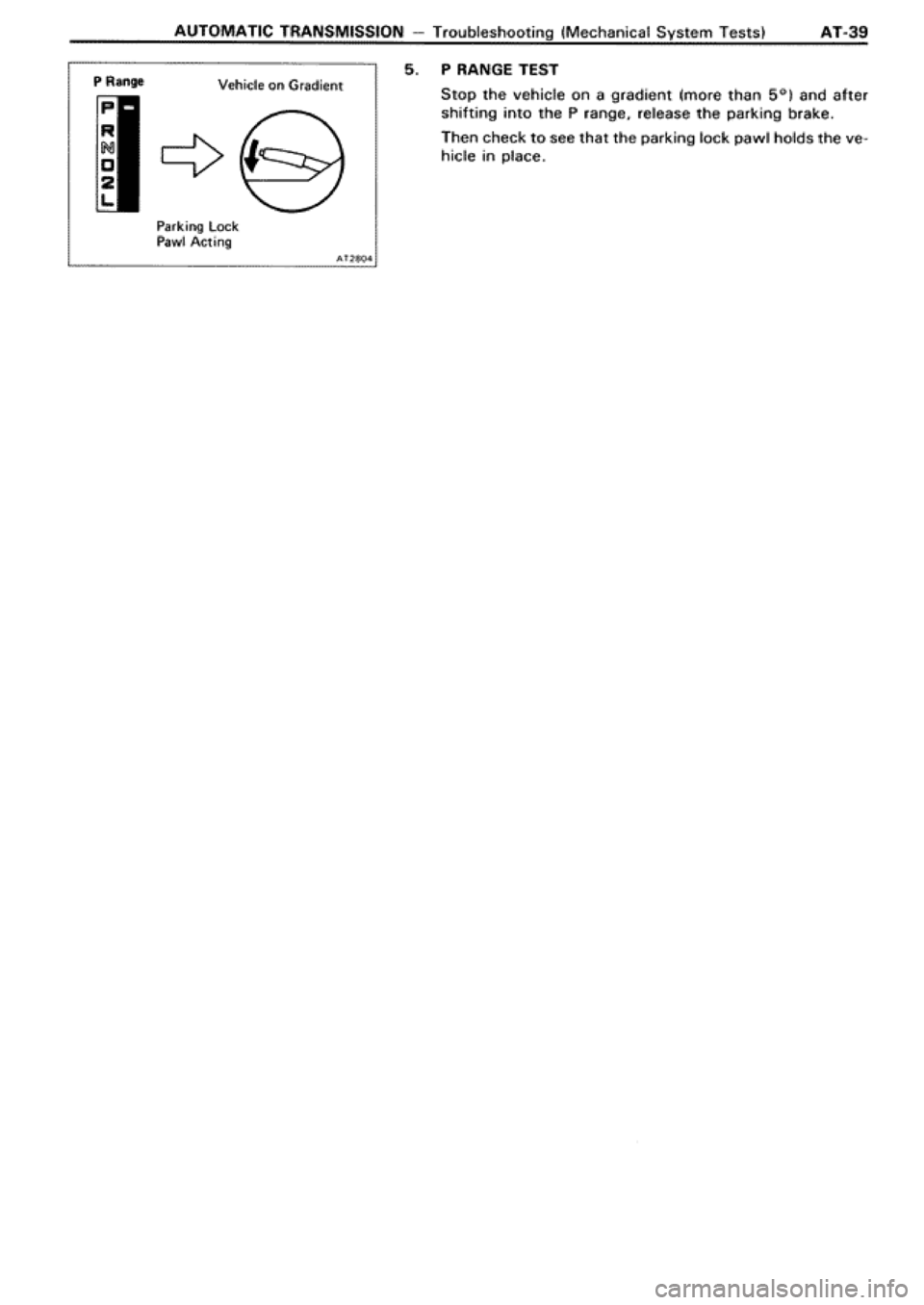 TOYOTA SUPRA 1990 3.G Workshop Manual 