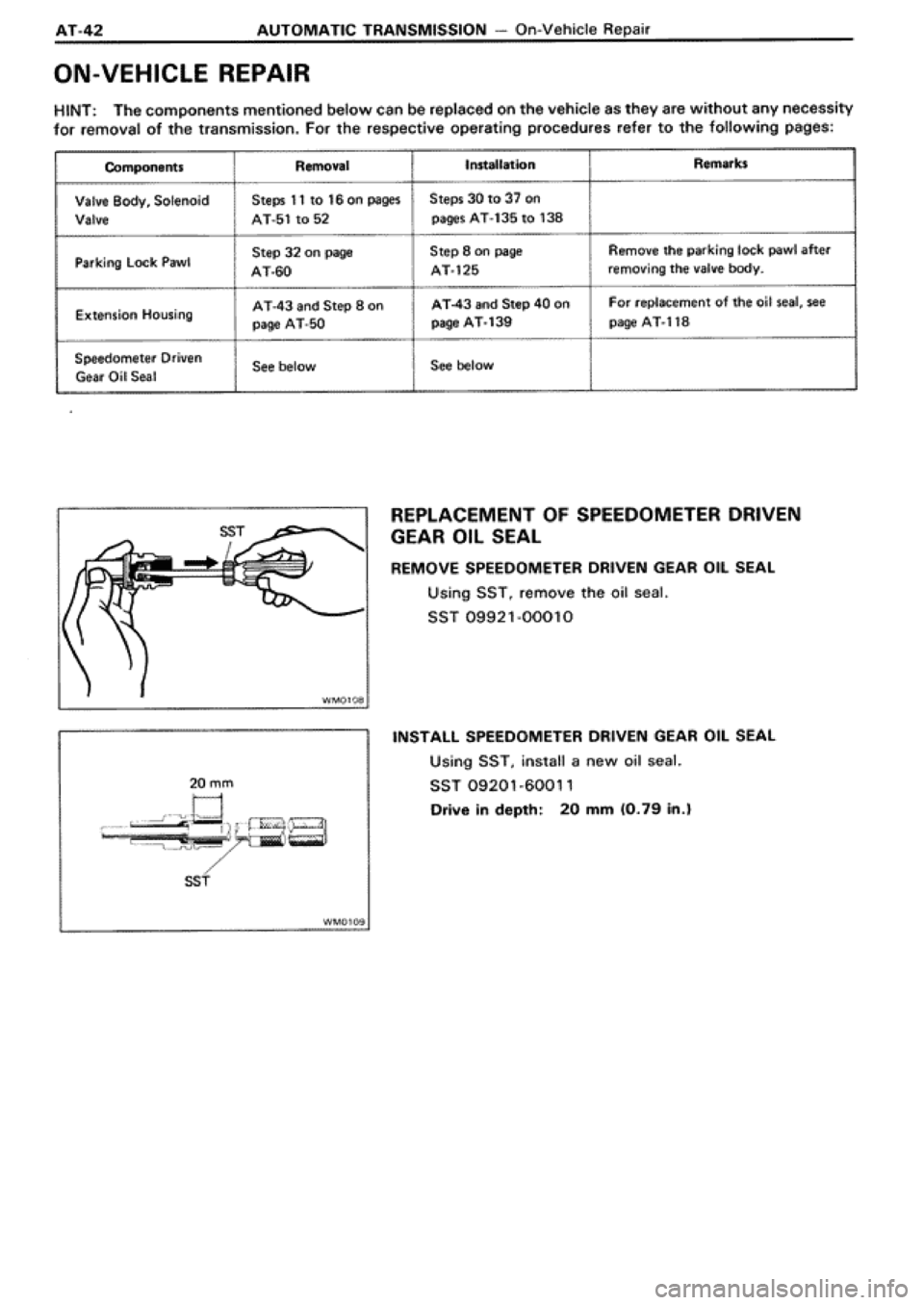 TOYOTA SUPRA 1990 3.G Workshop Manual 