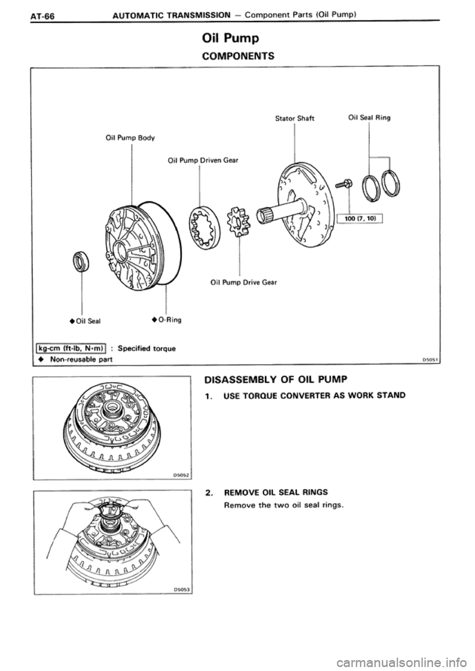 TOYOTA SUPRA 1990 3.G Workshop Manual 