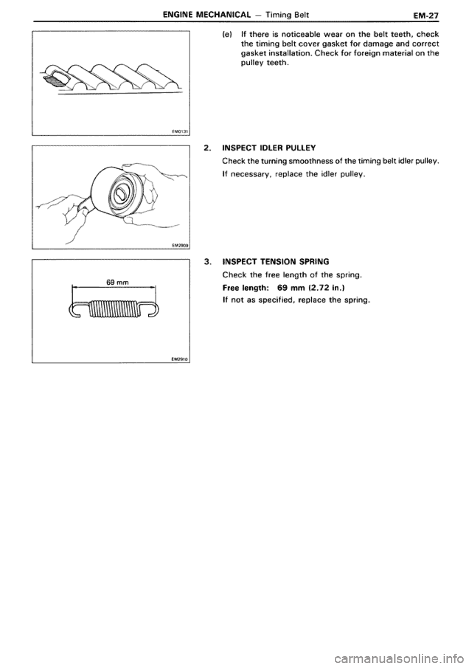 TOYOTA SUPRA 1990 3.G Workshop Manual 