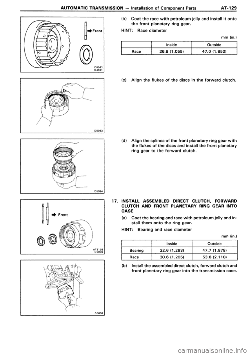 TOYOTA SUPRA 1990 3.G Workshop Manual 