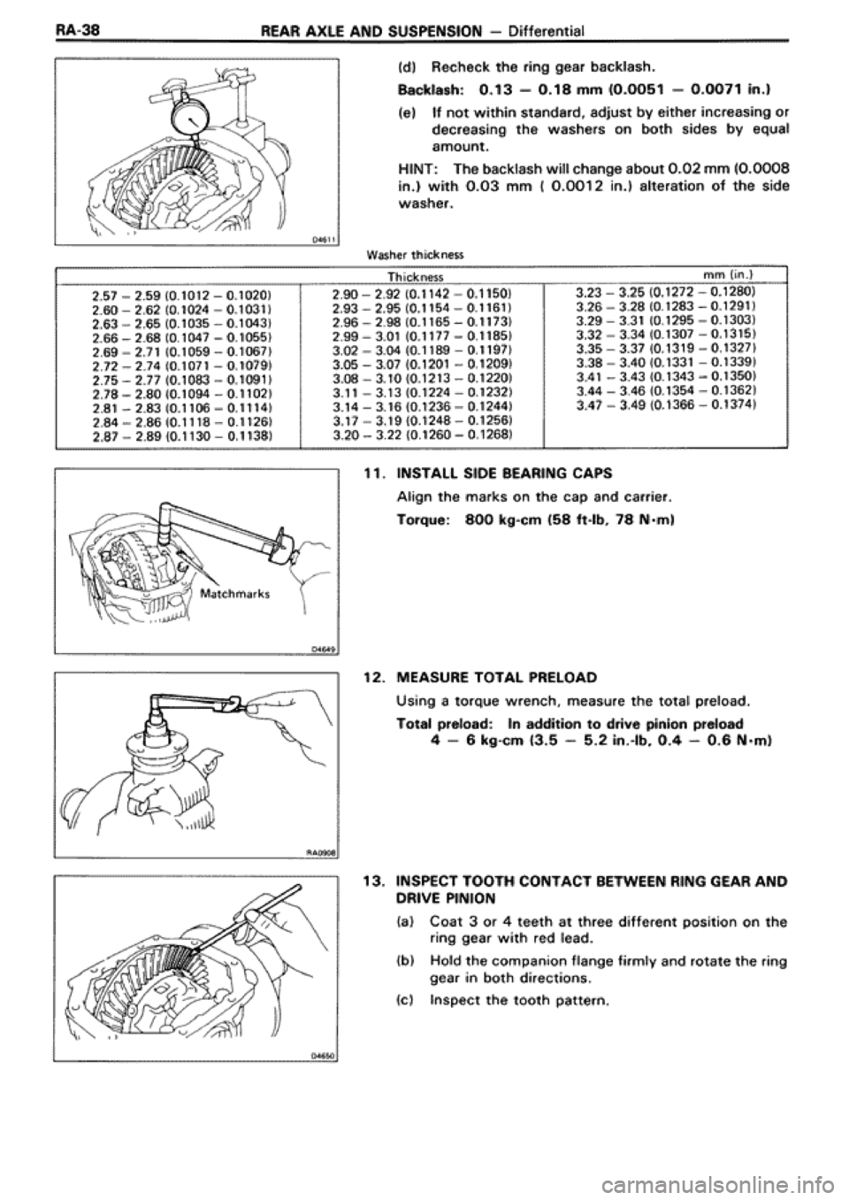 TOYOTA SUPRA 1990 3.G Workshop Manual 