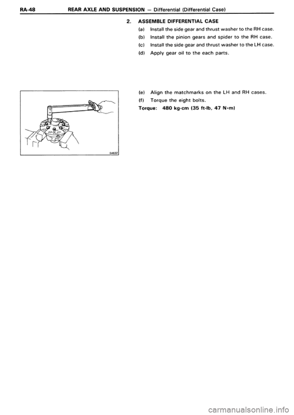 TOYOTA SUPRA 1990 3.G Workshop Manual 