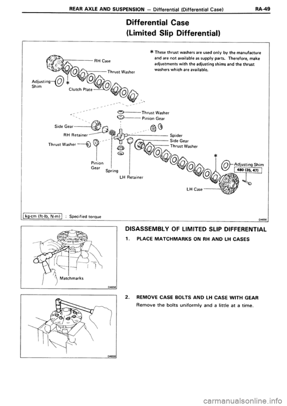TOYOTA SUPRA 1990 3.G Workshop Manual 