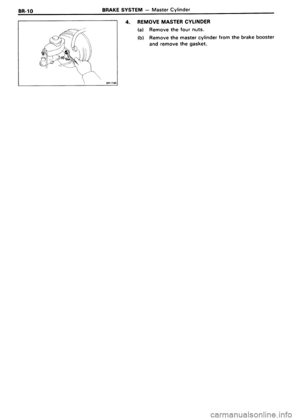 TOYOTA SUPRA 1990 3.G Workshop Manual 