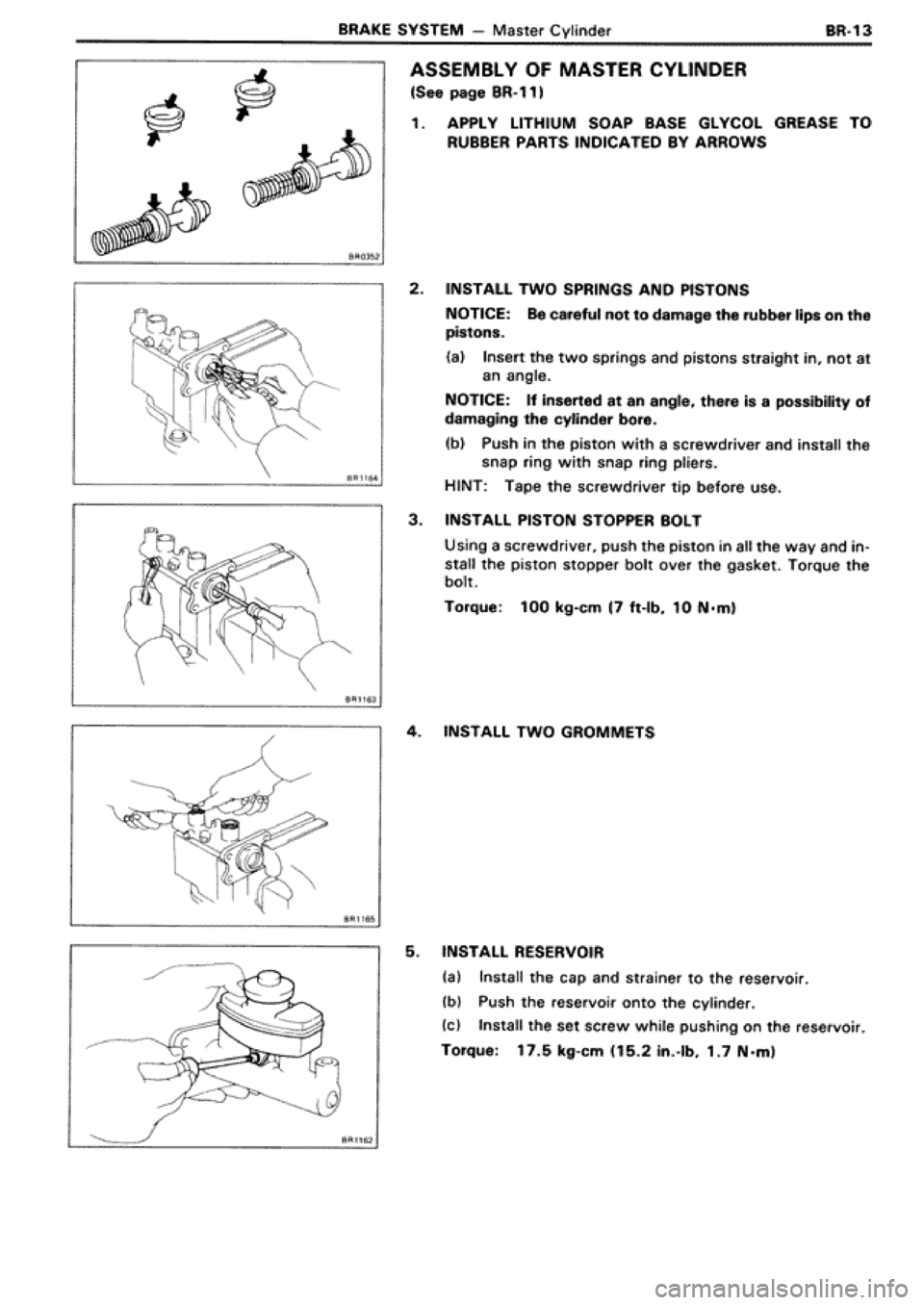 TOYOTA SUPRA 1990 3.G Workshop Manual 