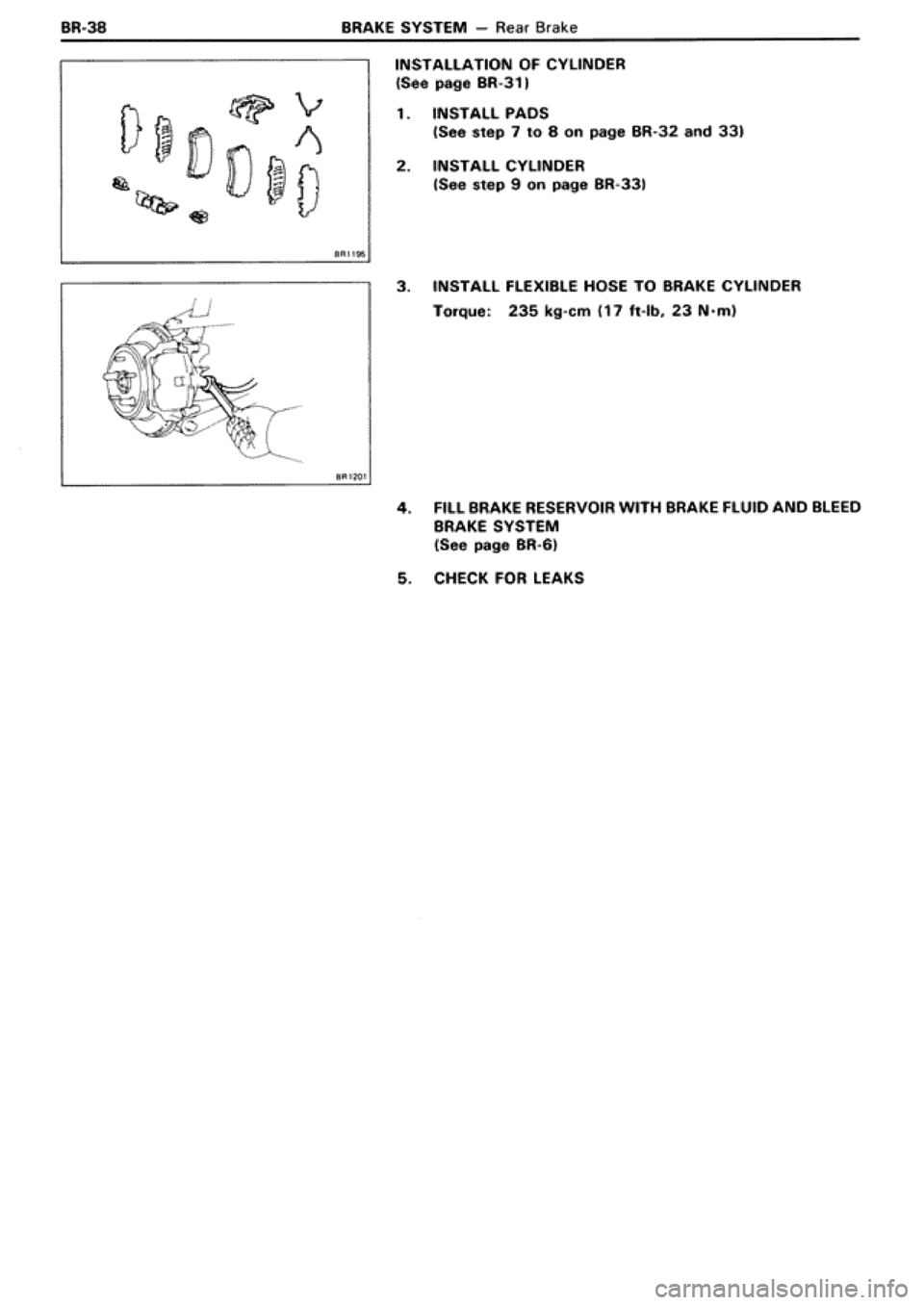 TOYOTA SUPRA 1990 3.G Workshop Manual 
