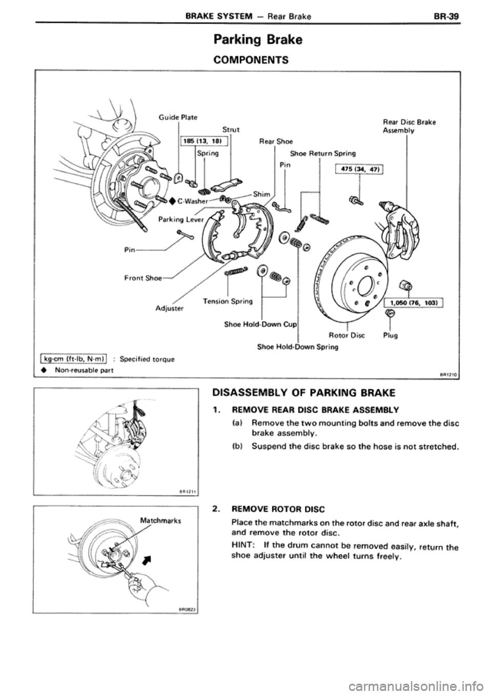 TOYOTA SUPRA 1990 3.G Workshop Manual 
