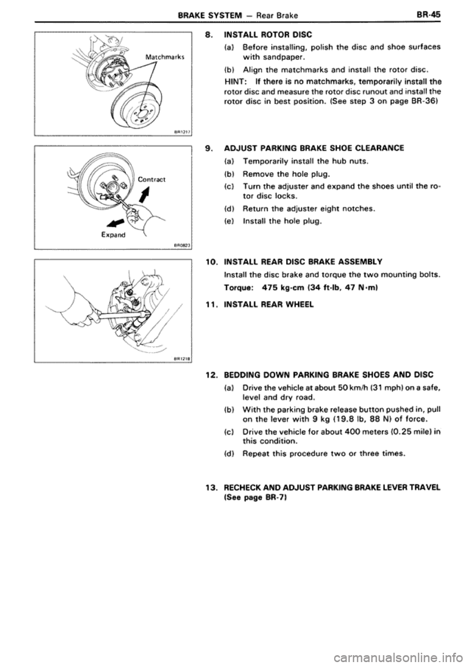 TOYOTA SUPRA 1990 3.G Workshop Manual 