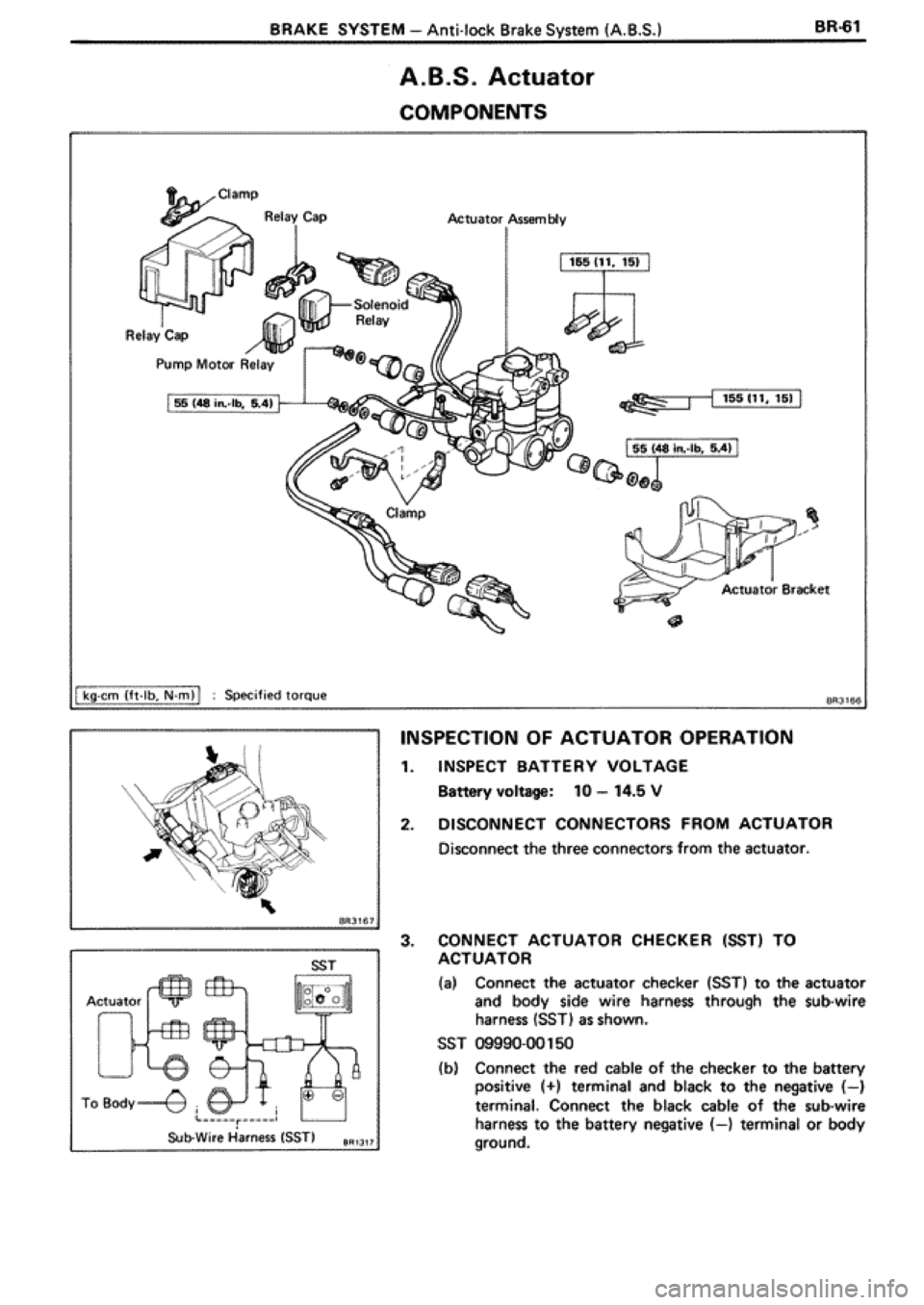 TOYOTA SUPRA 1990 3.G Workshop Manual 