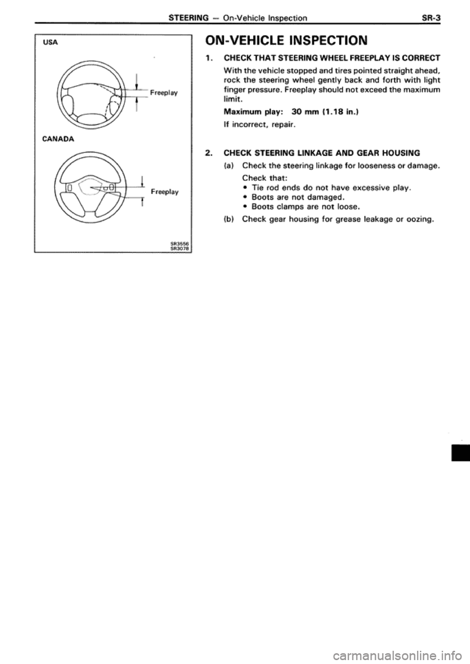 TOYOTA SUPRA 1990 3.G Workshop Manual 