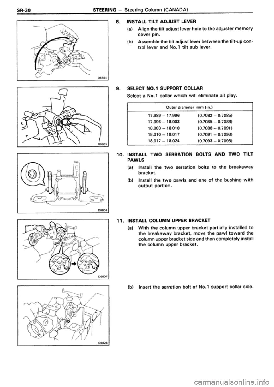 TOYOTA SUPRA 1990 3.G Workshop Manual 