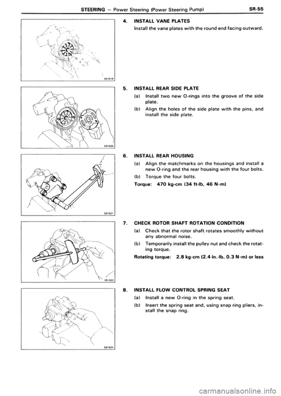 TOYOTA SUPRA 1990 3.G Workshop Manual 