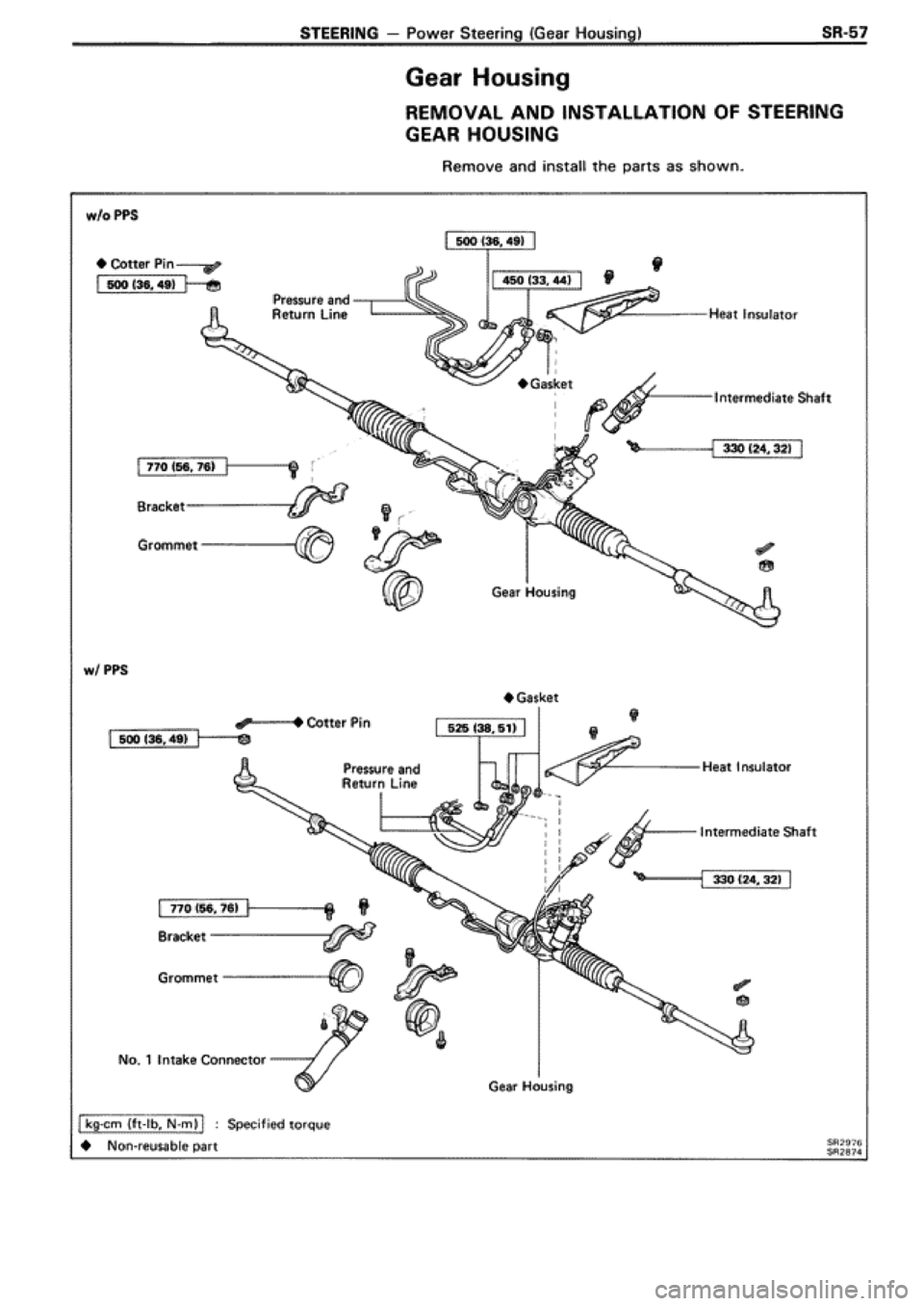 TOYOTA SUPRA 1990 3.G Workshop Manual 