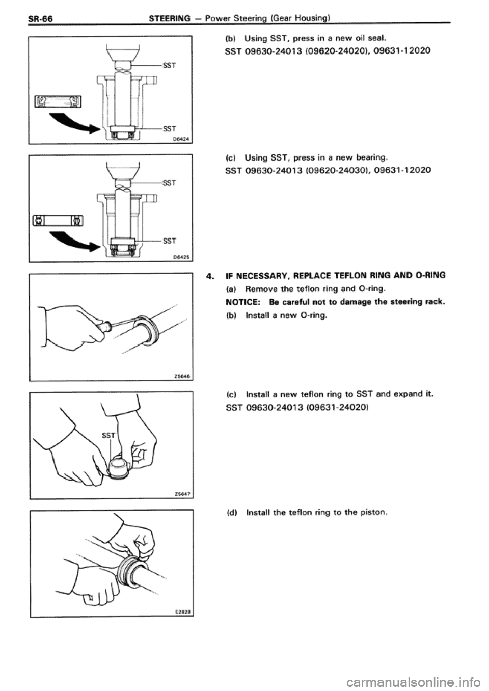 TOYOTA SUPRA 1990 3.G Workshop Manual 
