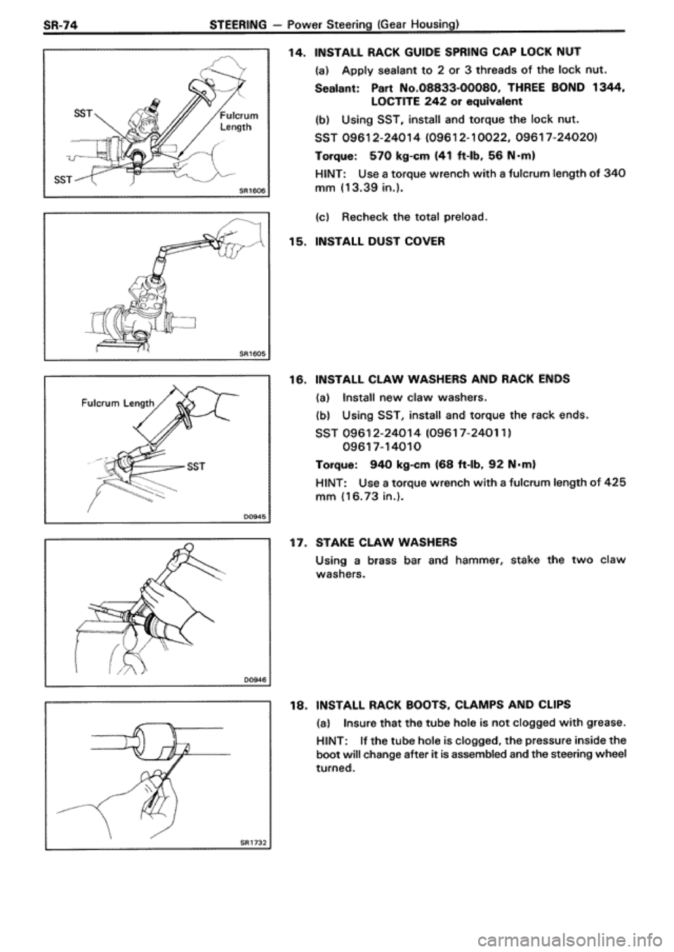 TOYOTA SUPRA 1990 3.G Workshop Manual 