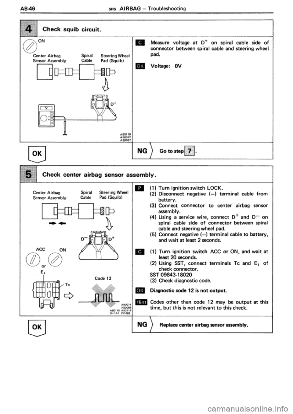 TOYOTA SUPRA 1990 3.G Workshop Manual 