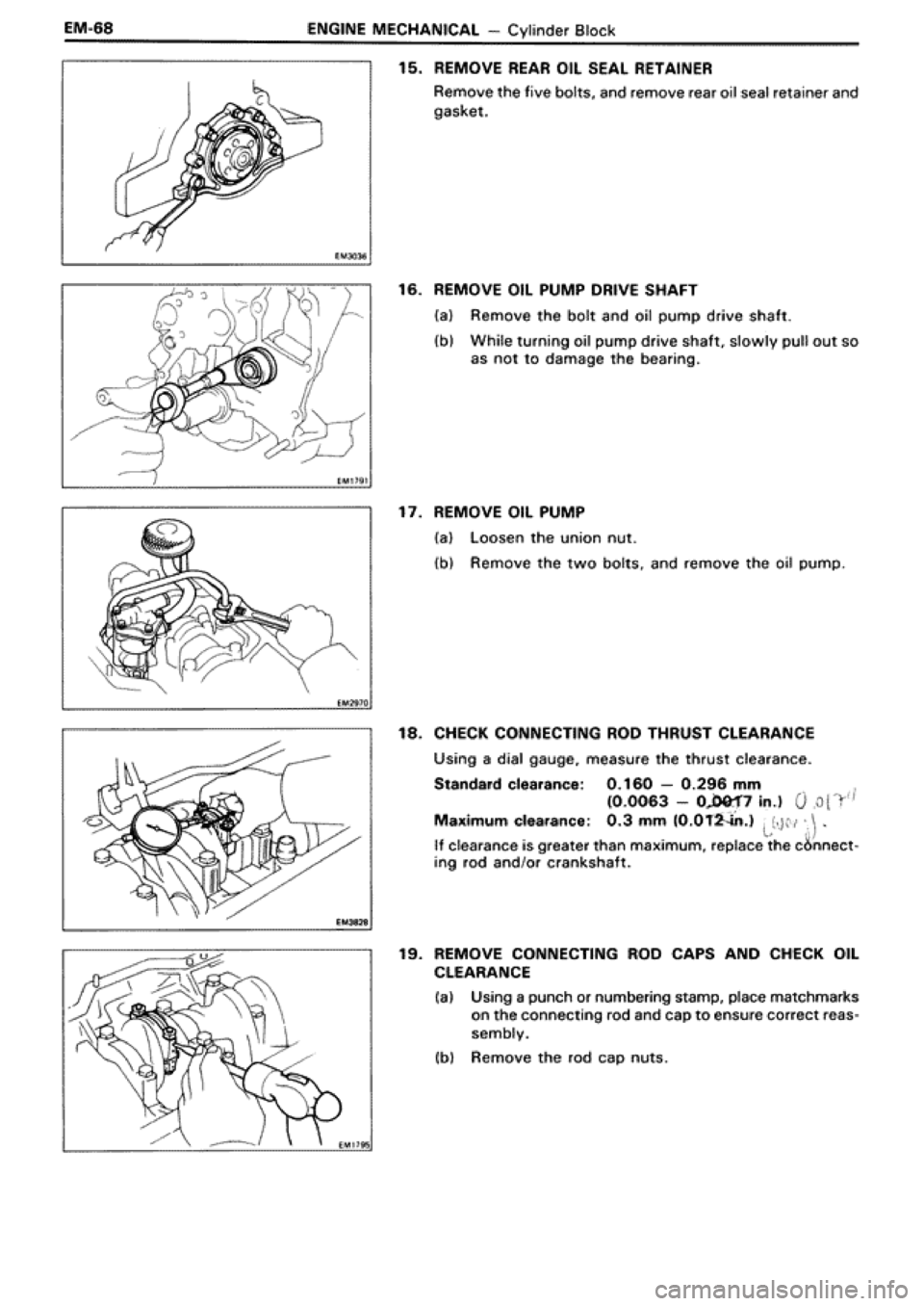 TOYOTA SUPRA 1990 3.G Workshop Manual 