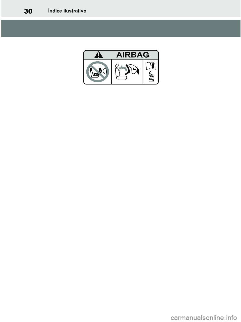 TOYOTA RAV4 2020  Manual de utilização (in Portuguese) 30Índice ilustrativo
pM_RAV4-HV_OM_OM42D32PT.book  Page 30  Wednesday, January 27, 2021  6:28 PM 