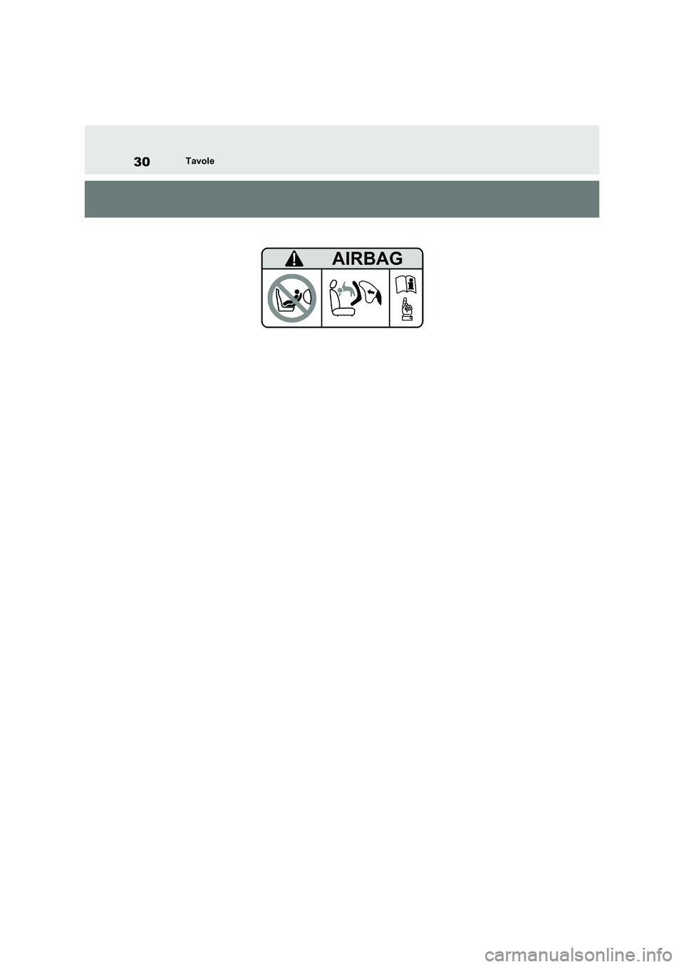 TOYOTA RAV4 2019  Manuale duso (in Italian) 30Tavole 