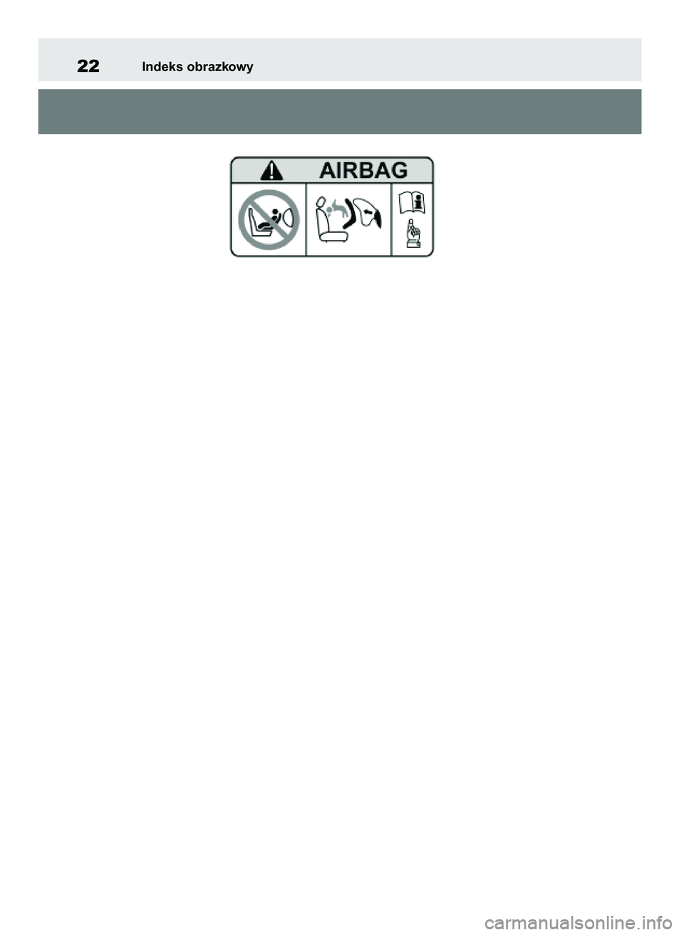TOYOTA RAV4 2019  Instrukcja obsługi (in Polish) 22Indeks obrazkowy
48 RAV4 HV OM42C86E  19/11/19  11:35  Page 22 