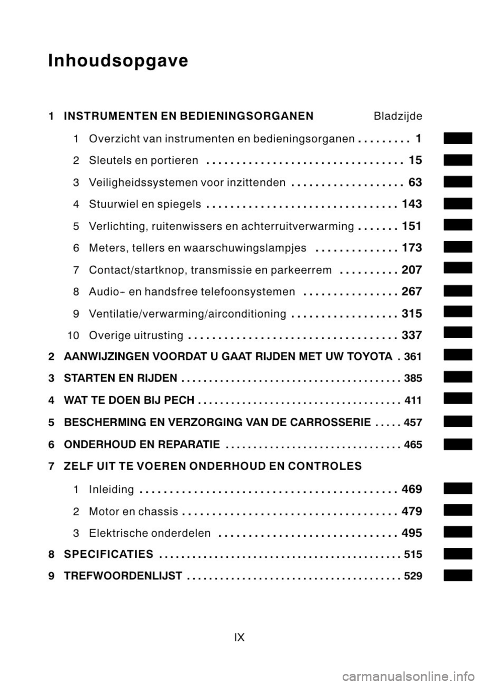 TOYOTA RAV4 2010  Instructieboekje (in Dutch) 