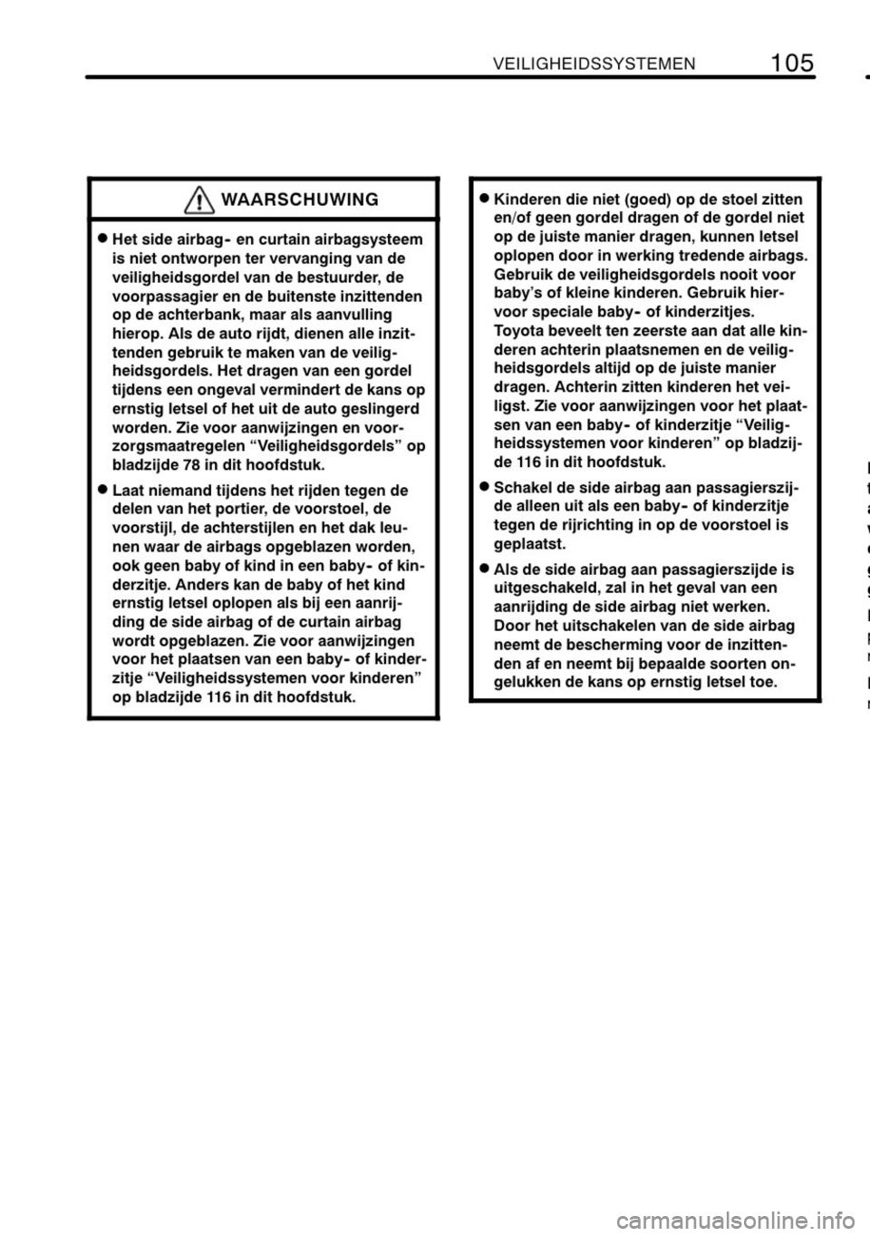 TOYOTA RAV4 2010  Instructieboekje (in Dutch) 