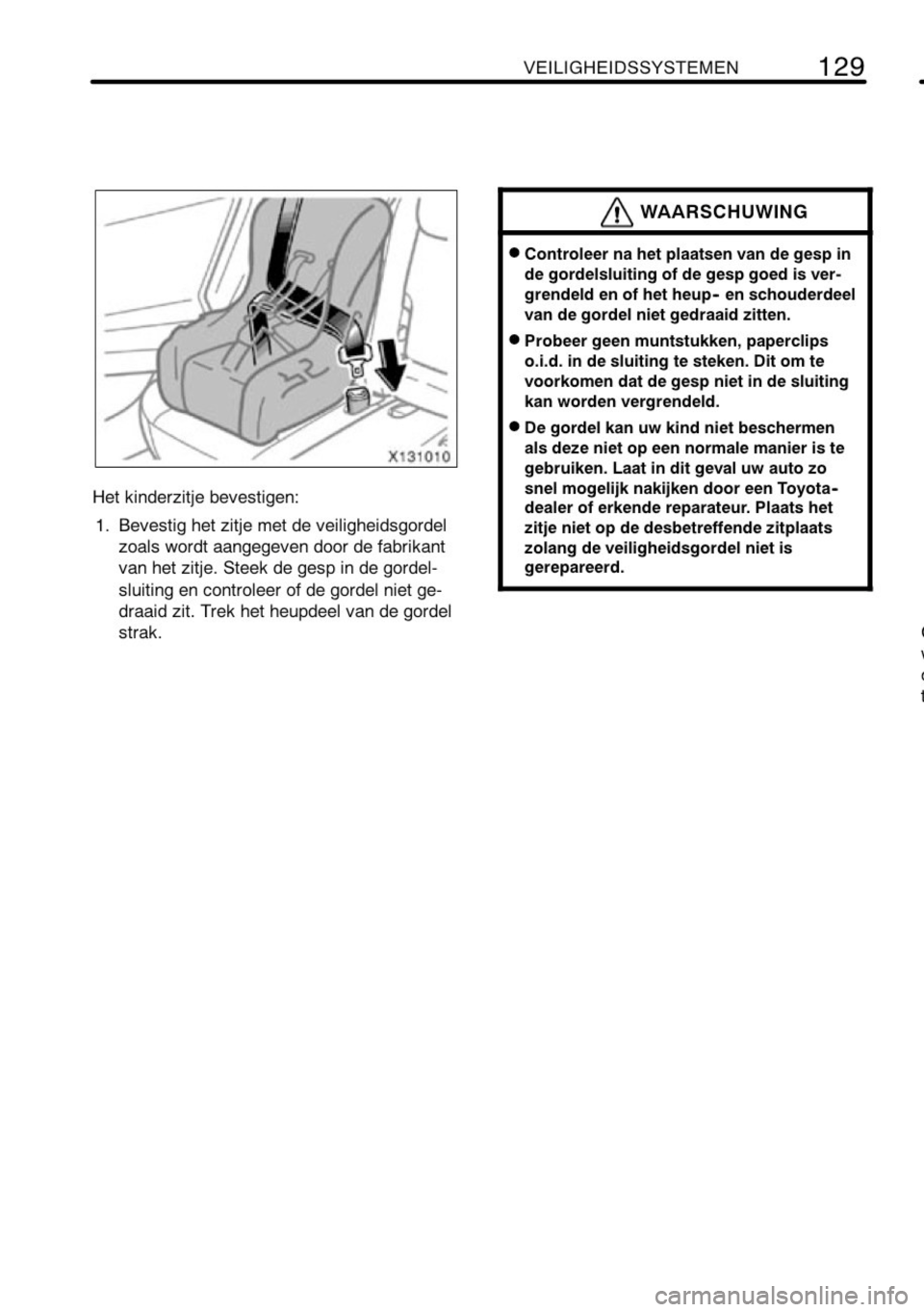 TOYOTA RAV4 2010  Instructieboekje (in Dutch) 
