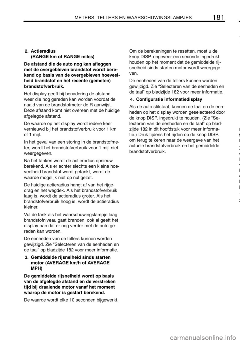 TOYOTA RAV4 2010  Instructieboekje (in Dutch) 