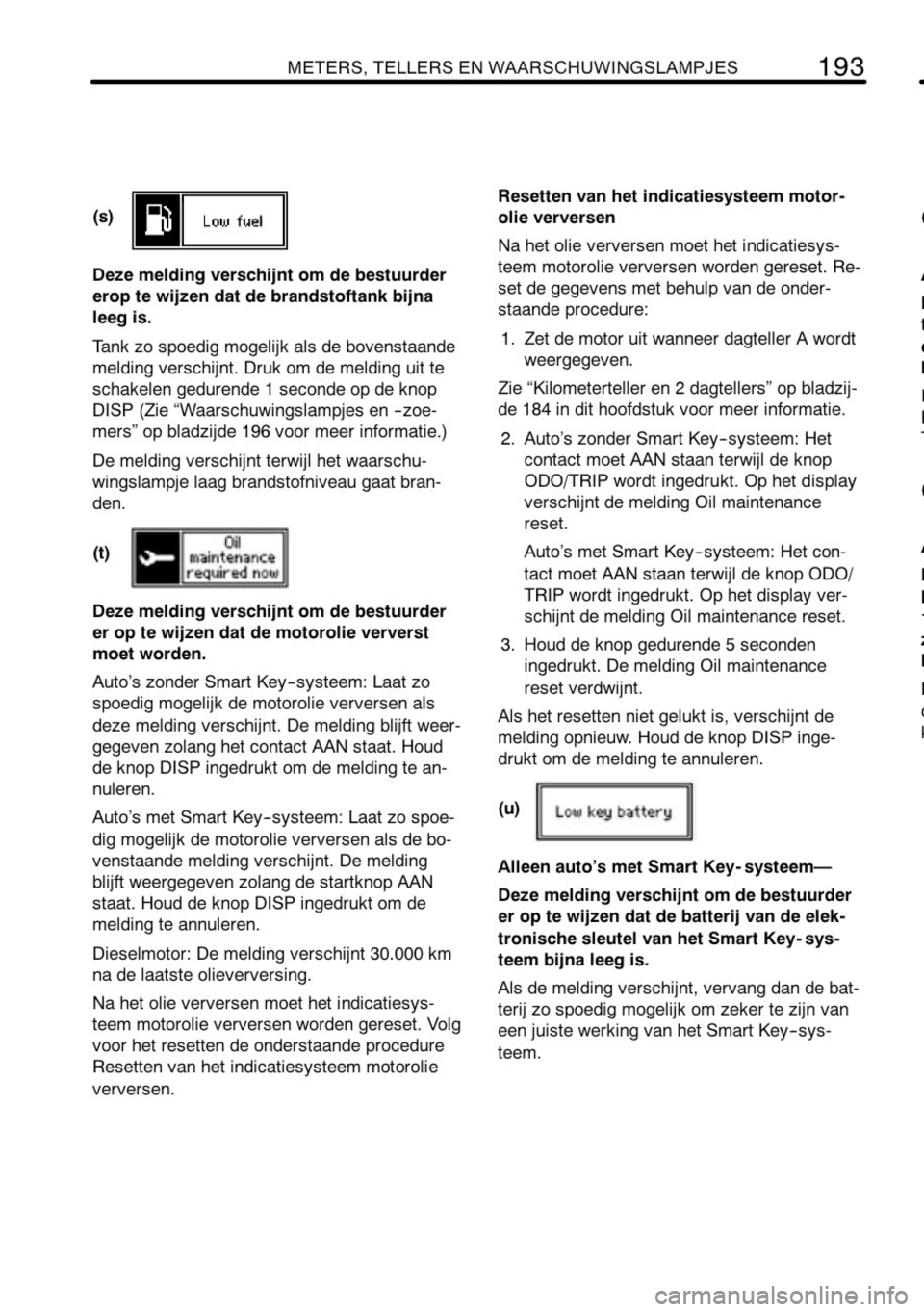 TOYOTA RAV4 2010  Instructieboekje (in Dutch) 