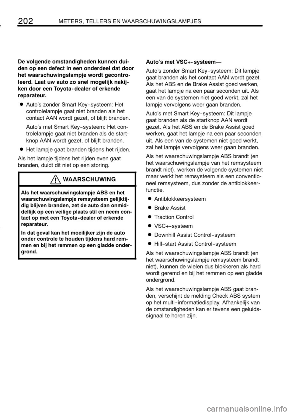 TOYOTA RAV4 2010  Instructieboekje (in Dutch) 