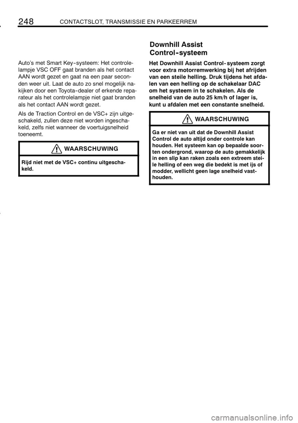 TOYOTA RAV4 2010  Instructieboekje (in Dutch) 