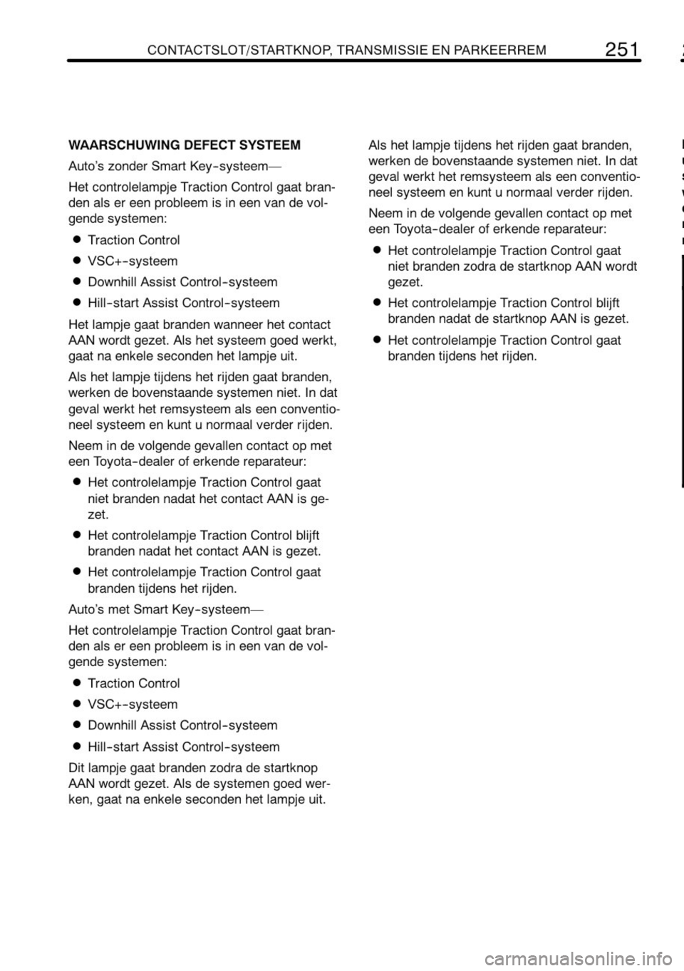 TOYOTA RAV4 2010  Instructieboekje (in Dutch) 