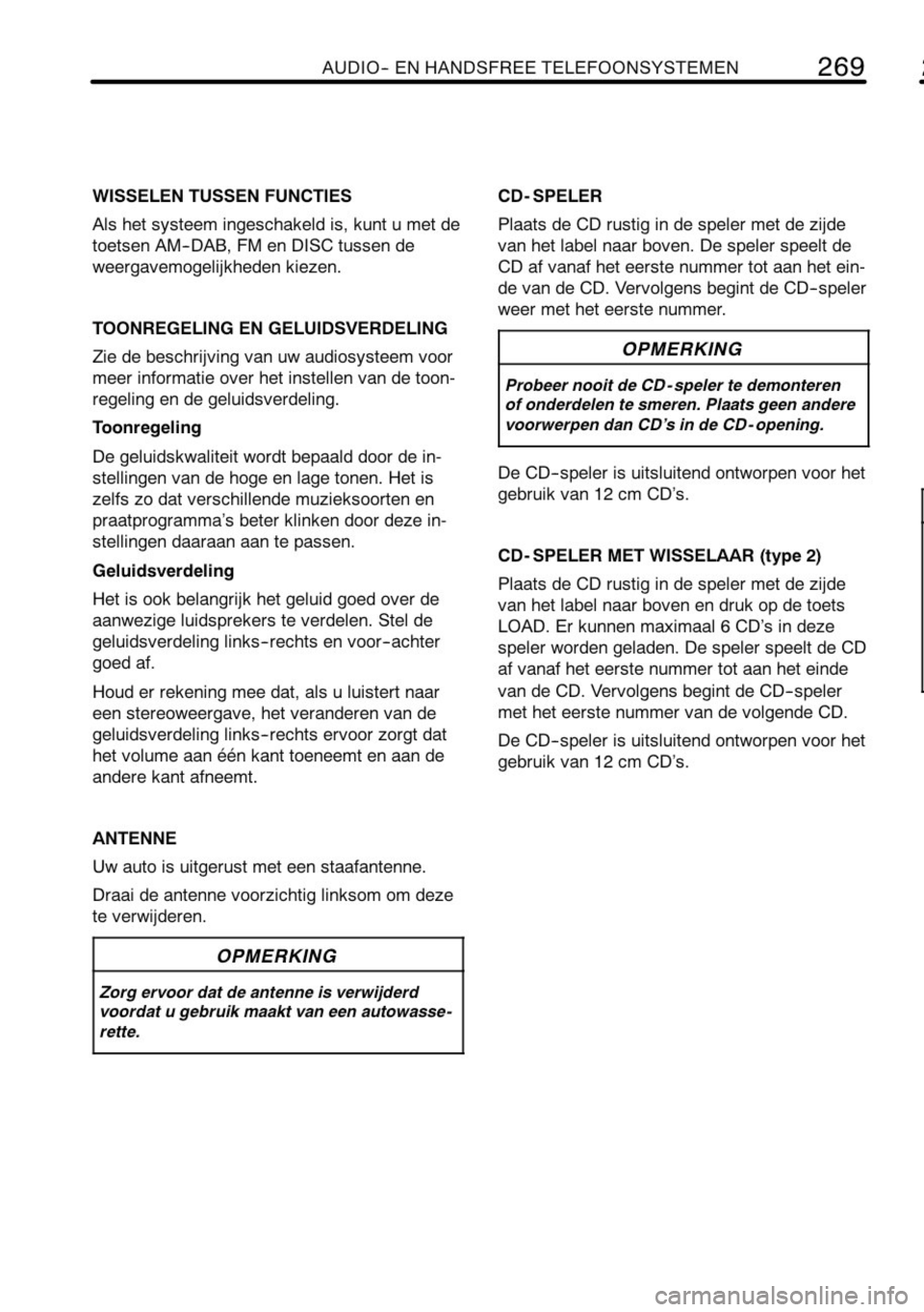 TOYOTA RAV4 2010  Instructieboekje (in Dutch) 