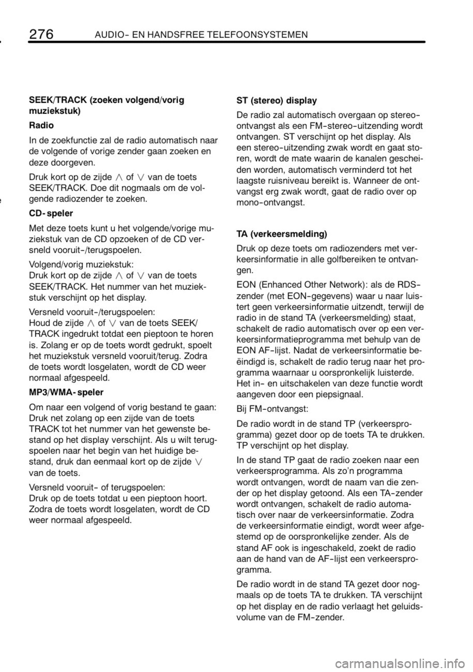 TOYOTA RAV4 2010  Instructieboekje (in Dutch) 