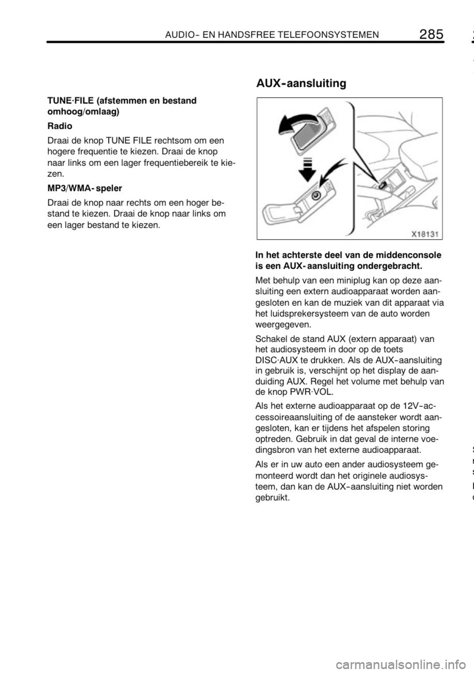 TOYOTA RAV4 2010  Instructieboekje (in Dutch) 